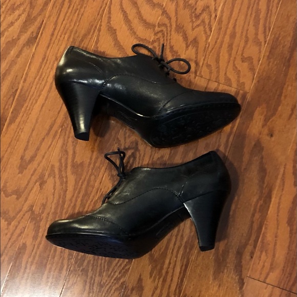 Born Shoes - Born Crown Black Oxford, Size 7